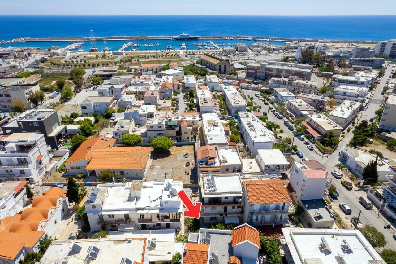 Eddy'S Apartment Rhodes City Exteriör bild